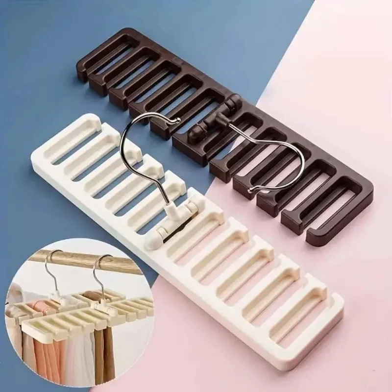 Multifunctional Belt Storage Hanger,Tie Sorting Hanger, Wardrobe Organizer, Collar with Scarf Rack, Back To School Season Hanger