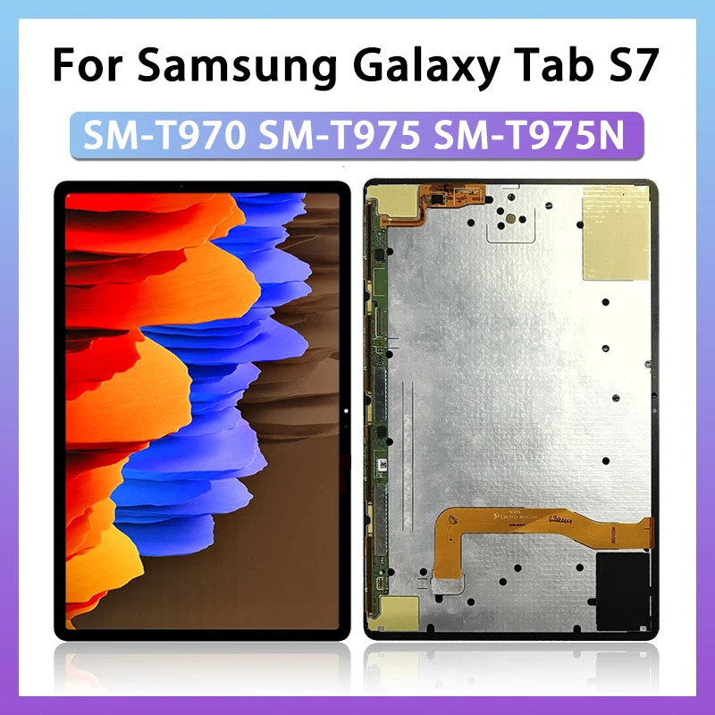 100OriginalLCDreplacementForSamsungGalaxyTabS7SMT970SMT976B