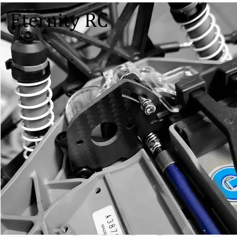 Carbon Fiber Motor Mount for Slash 4x4 VXL 1/10 RC Car Upgrade Parts Accessories