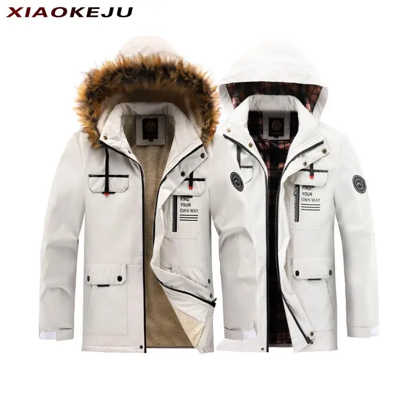Men's Winter Cold Sports Sets Clothing Waterproof Parka Sweater New in Parkas Hot Coat Coats Padded Man Luxury Elegant Jackets