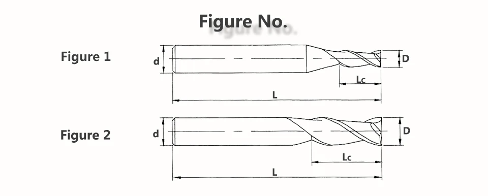 YZH HRC65 Schaftfräser CNC 2 Nuten Fräser Werkzeuge 1 bis 20 mm CNC-Maschinenfräswerkzeuge – Detail 6