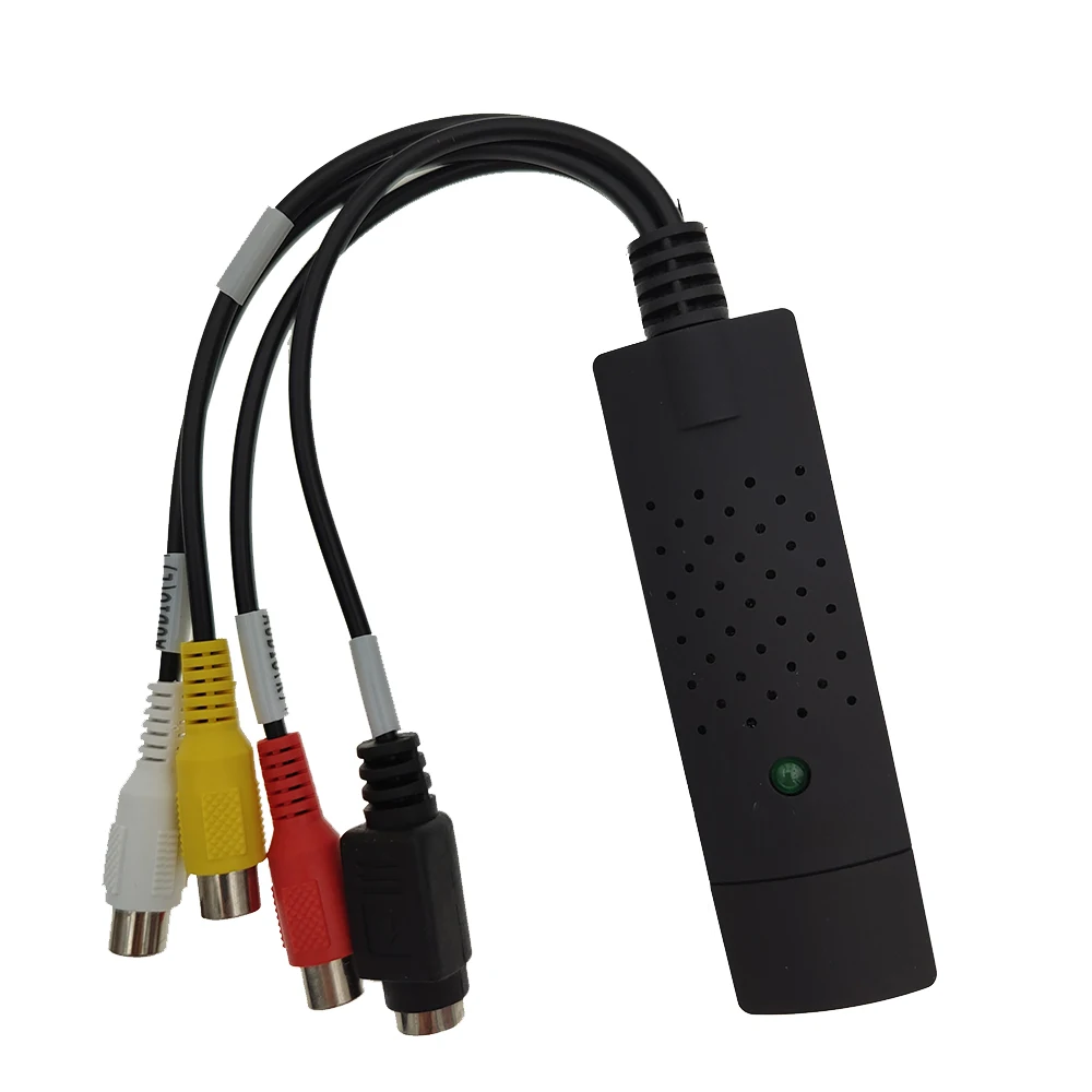 

USB 2.0 to RCA Cable Adapter Converter Audio Video Capture Card Adapter PC Cables For TV DVD VHS Capture Device 630 Win 7/8/10
