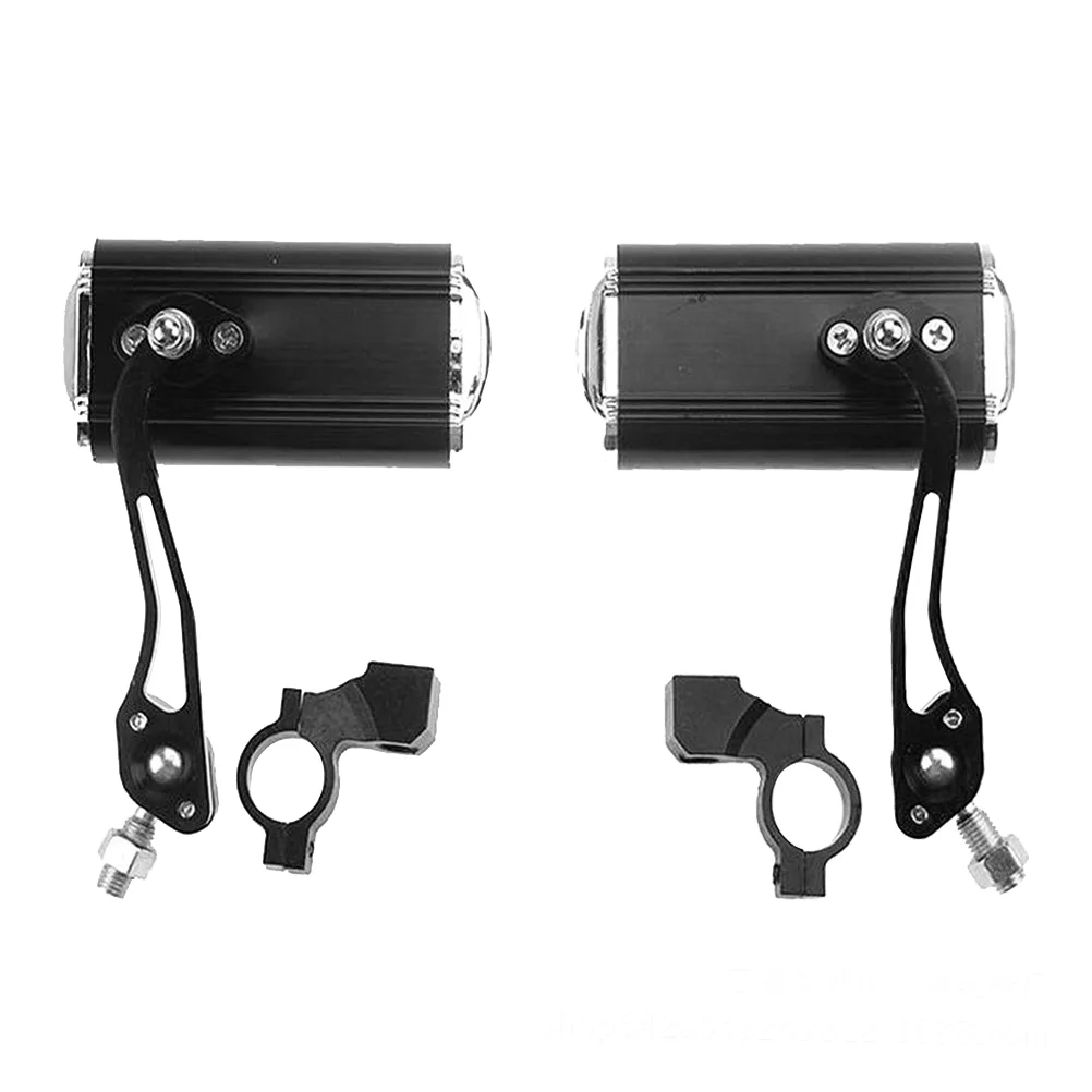 

A Pair of 360° Bike Handlebar Mirror Super Clear Blast-Resistant Lightweight Wide Angle Fully Adjustable Cycle Mirror (Black)