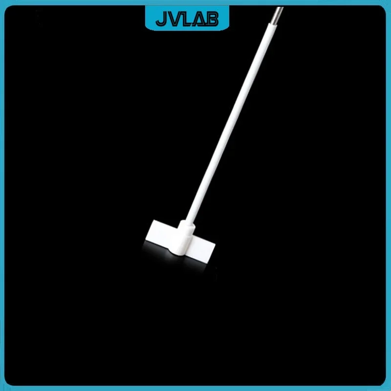 Straight Stirrer PTFE Paddle Stirrer Use For Standard Stirring Media At Medium&High Speeds Mixing Shaft Length 370mm PTFE Coated