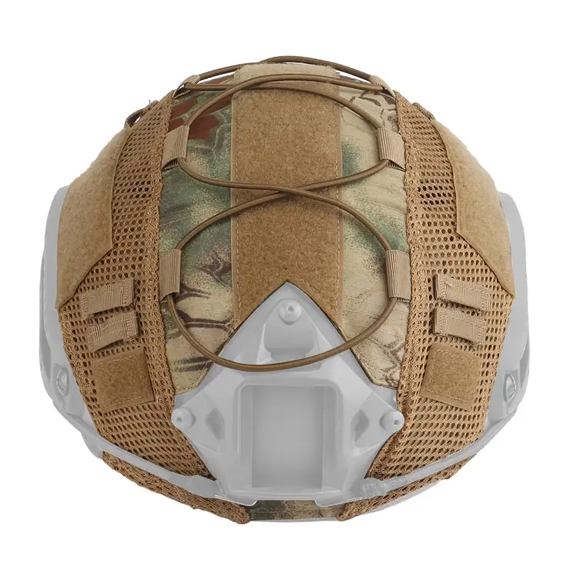 Camouflage Helmet Cover For Ops-Core PJ/BJ/MH Fast Helmet Cover Tactical Militar Hunting CS Wargame Outdoor Sport - Image 16
