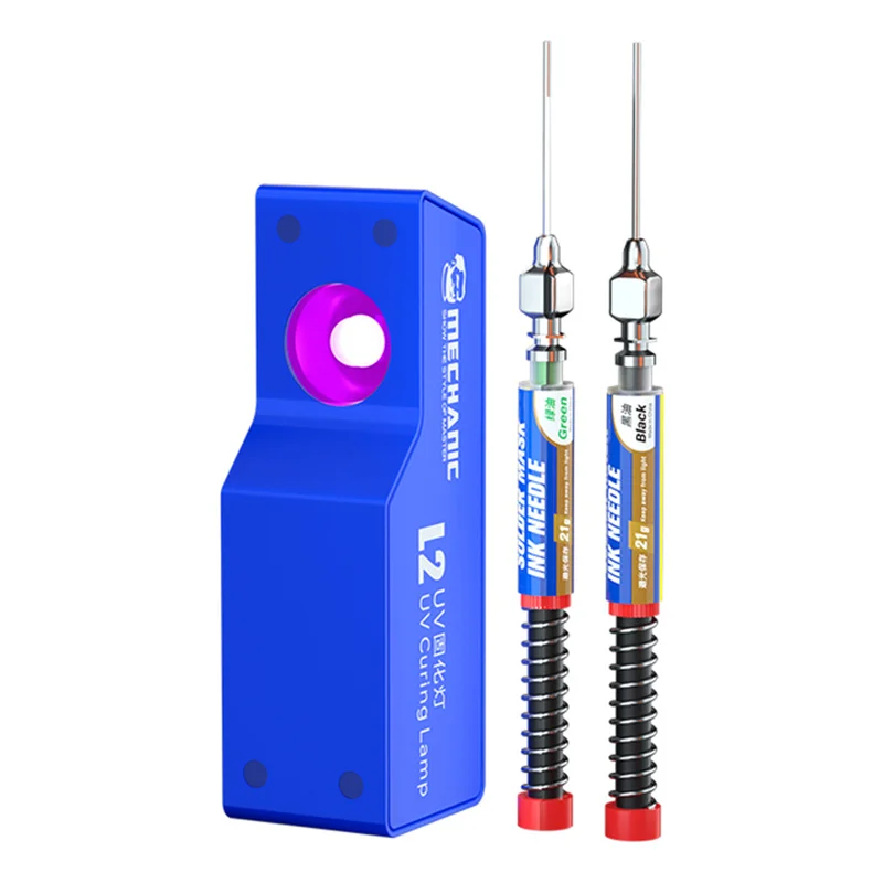 

Mechanic L2 UV Curing Lamp for Mobile Phone 3W Fast Curing Motherboard UV Glue green oil Curing Repair Lamp Tool