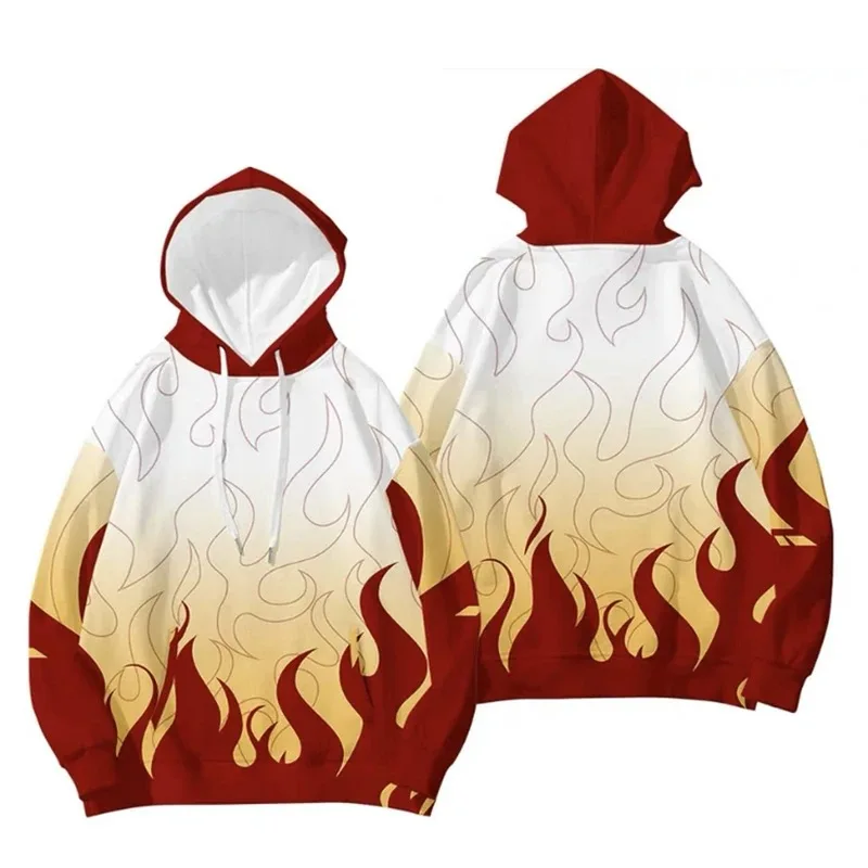 Demon slayer kisatsutai japan anime 3d hoodies sweater cosplay men women long sleeve hoodie harajuku pullover hoodie 4xl