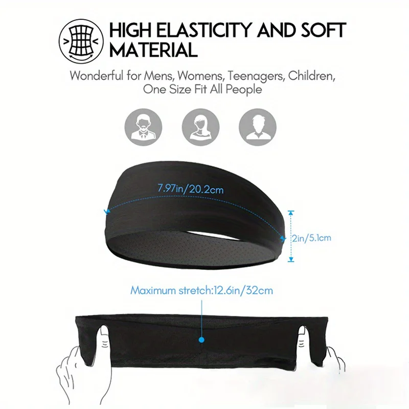 Sports equipment, running, fitness, sports, breathable, sweat-absorbing hair band, quick drying, dancing, yoga, hair band, mount