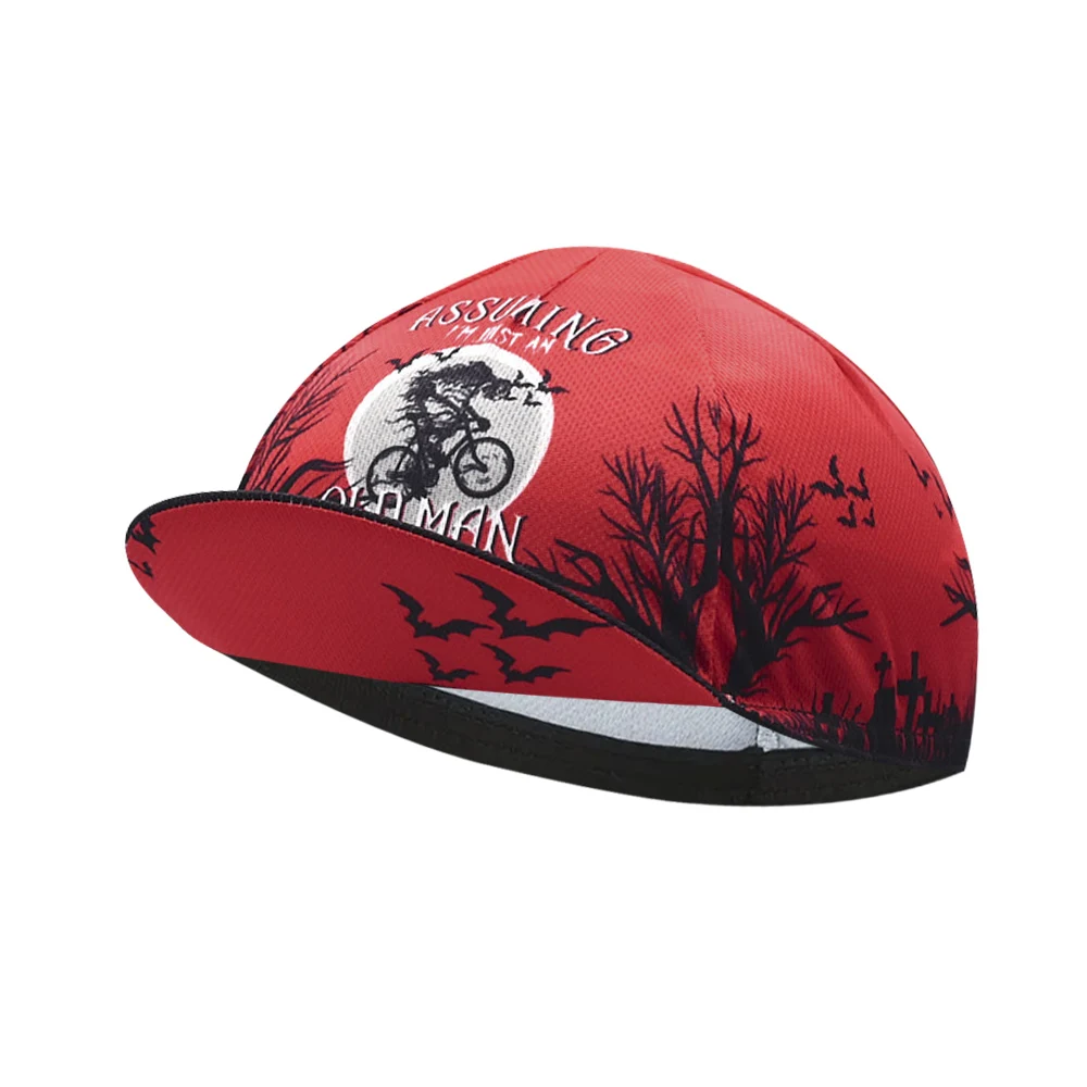 Retro Classic New Skull Cycling Cap's Breathable Quick Dry Bike Outdoor Road Bicycle Riding Hat's 3