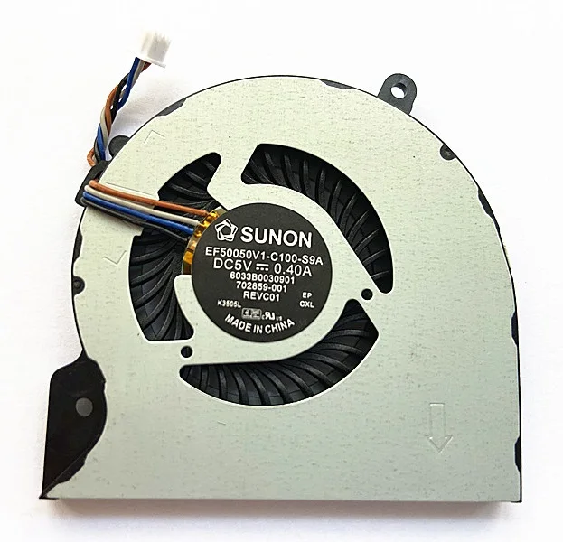 Ventilador de Refrigeração da Cpu para hp Elitebook Folio 9470m 9470 9480 9480m Refrigerador Ventilador 707907001 702859-001 707907 Novo - Imagem 2