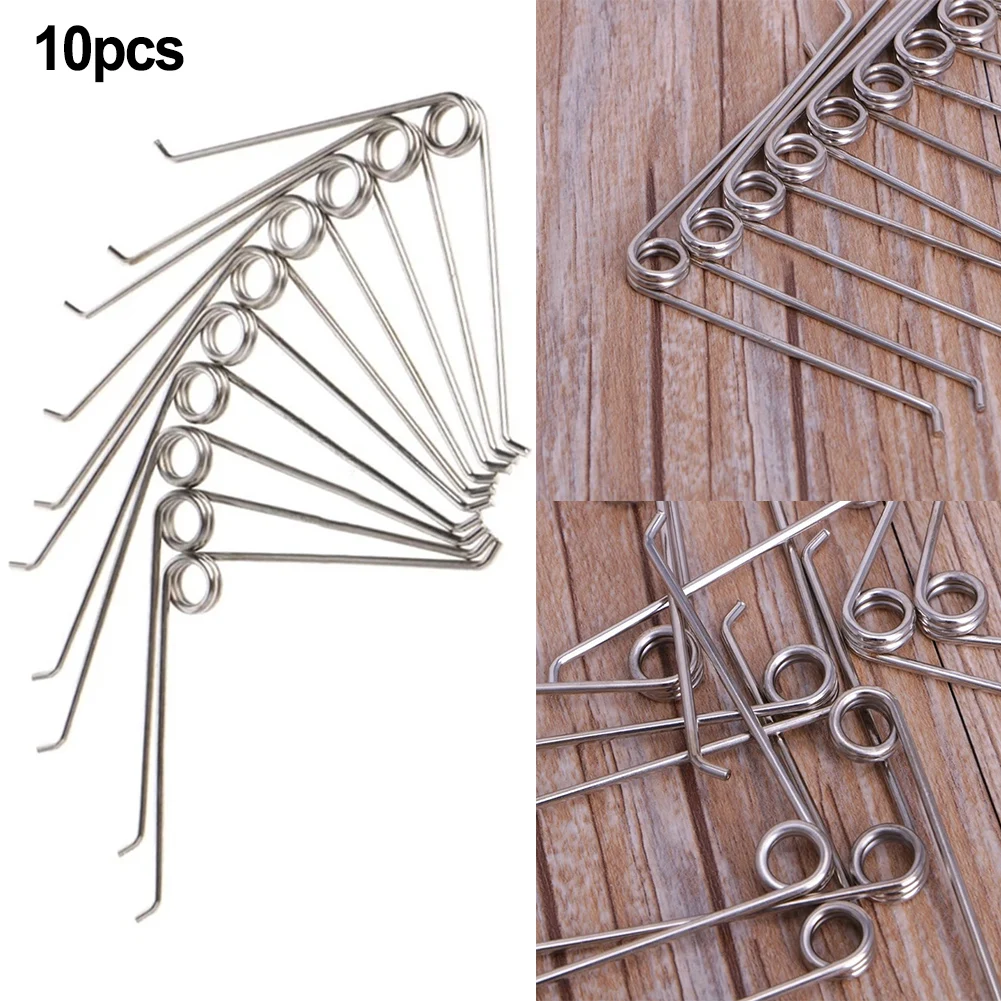 Description Picture 3 of item10Pcs V Shape Steel Compression Spring Gardening Scissors Accessories Tool Torsion Spring Hairpin Torsion Spring