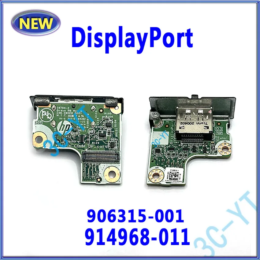 

1PCS NEW Laptop DP DisplayPort Port Card For HP 400 600 800 G3 G4 G5 DM SFF 906315-001 Connectors