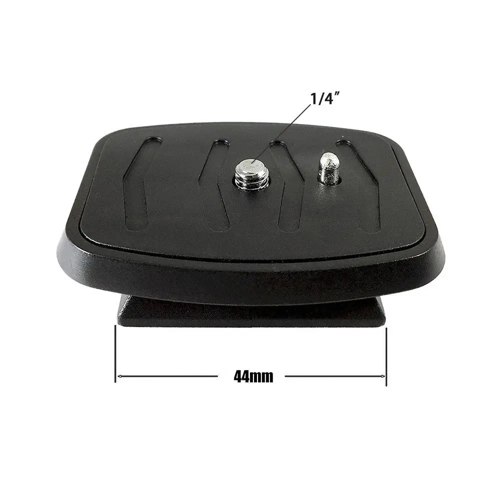 Quick Release Tripod Plate with 1/4 Screw Adapter