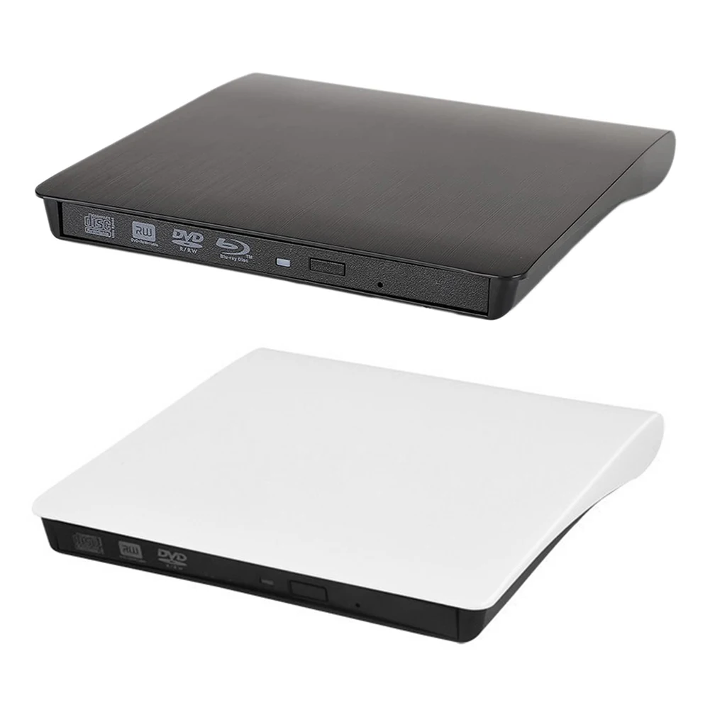 External Optical Drives Cases DVD Drive Enclosure Case USB 3.0 Portable CD DVD RW Writer Burner Optical Player cd dvd drive