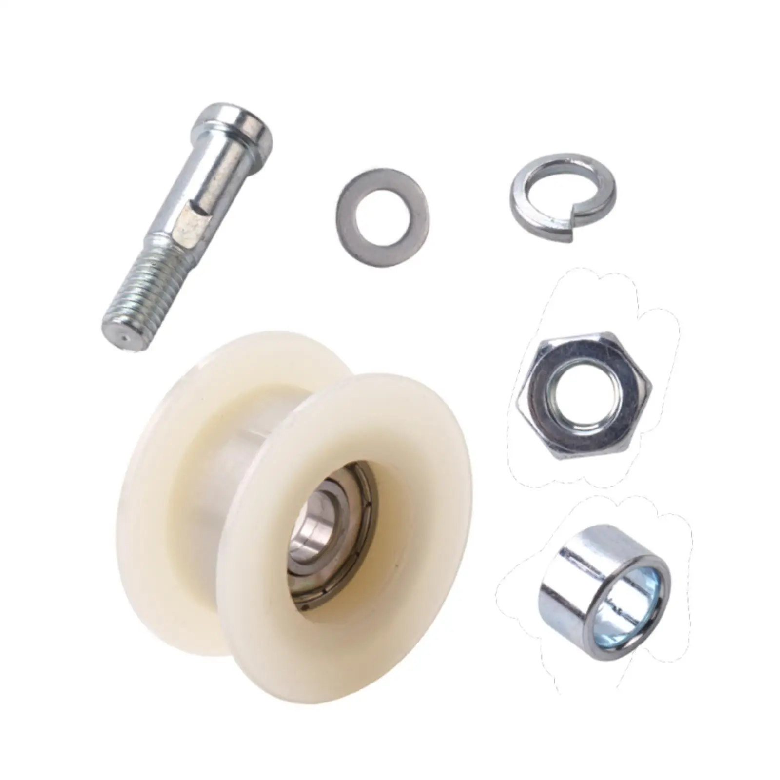 Tensor De Cadena De Polea De Aleación De Aluminio – Compatible Con Bicicletas Motorizadas De 66 Y 80 Cc
