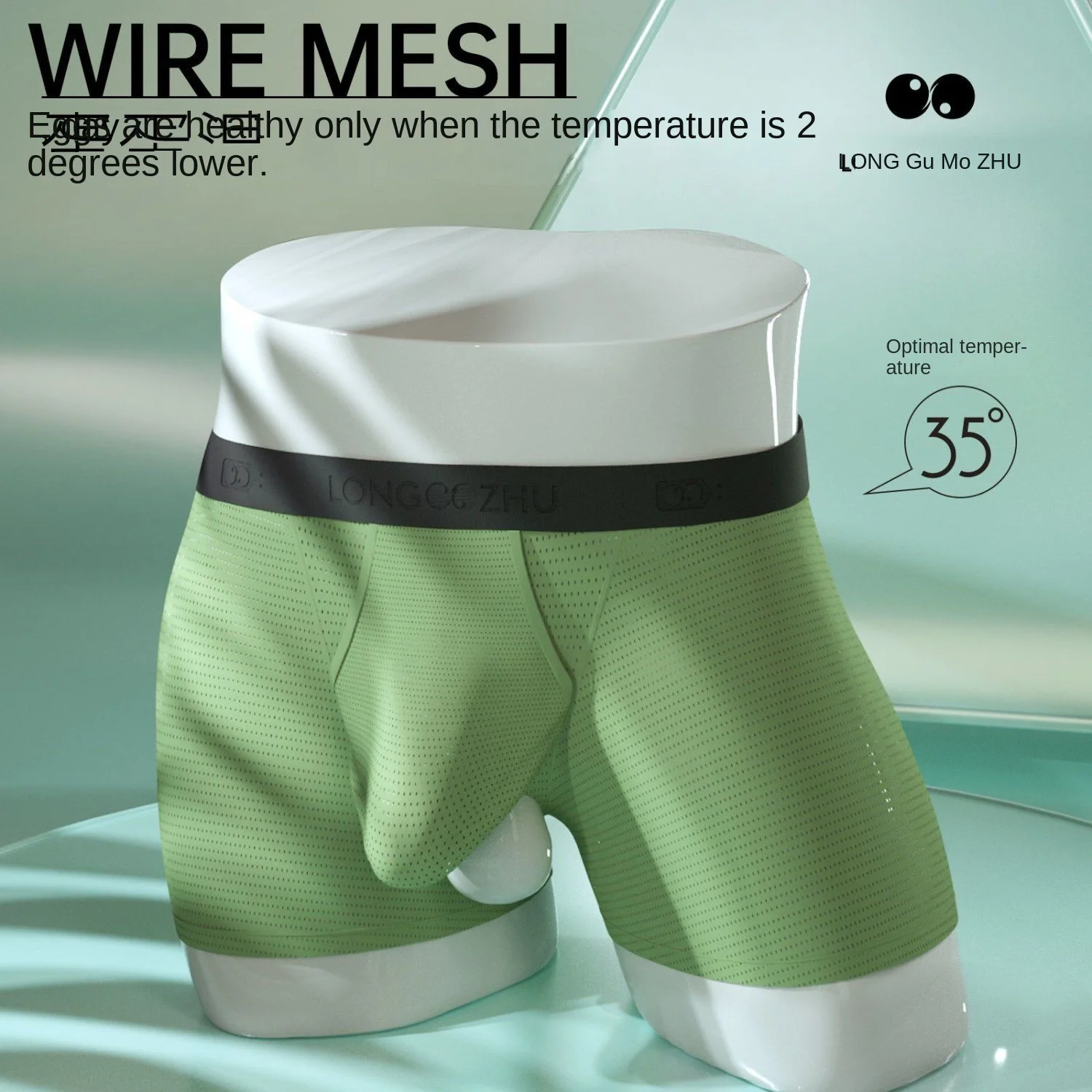 Separated Men's Underwear Big Bag Penis Hole Exposed Driver Sexy Summer  Men U Pouch Briefs Boxer Shorts Boxershorts Sex Panties