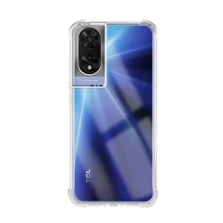 Shockproof Airbag Full Protection TPU Soft Case - Protective Cover - TCL 505 (Transparent)