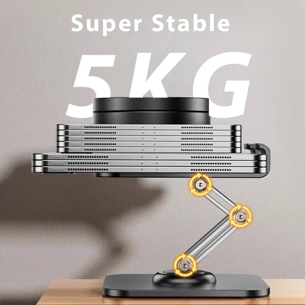 Tablet Holder Tablet Stand 360&deg; Rotatable Foldable Desktop Stand For iPad Pro 13 11 Xiaomi Huawei Samsung Pad Phone Support Portable Bracket mobile phone holder ipad laptop holder