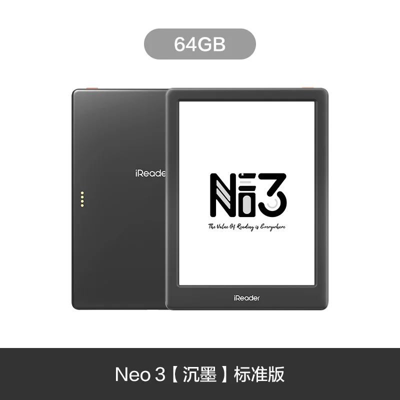 iReader Neo 3 電子書籍リーダー、電子ペーパー、長時間バッテリー、6
