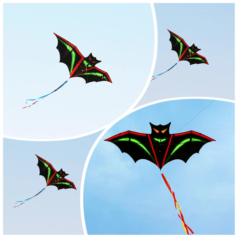 Spedizione Gratuita Bat Kite Flying Toys For Kids Kite Line Nylon Kite Windsurf Bird Aquiloni Factory Professional Kite Surf Weifang Koi