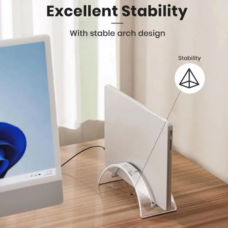 Acrylic Desktop Laptop Stand High Stability Strong Load-bearing