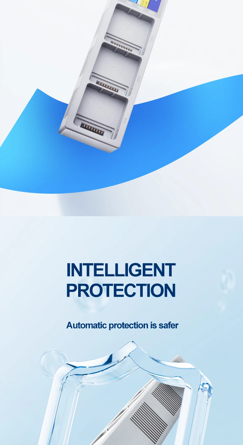 Description Picture 6 of itemCharging Manager Digital Display Color Screen Charger Hub For DJI Mavic 3/Pro/Classic/Cine Battery Charger Accessories