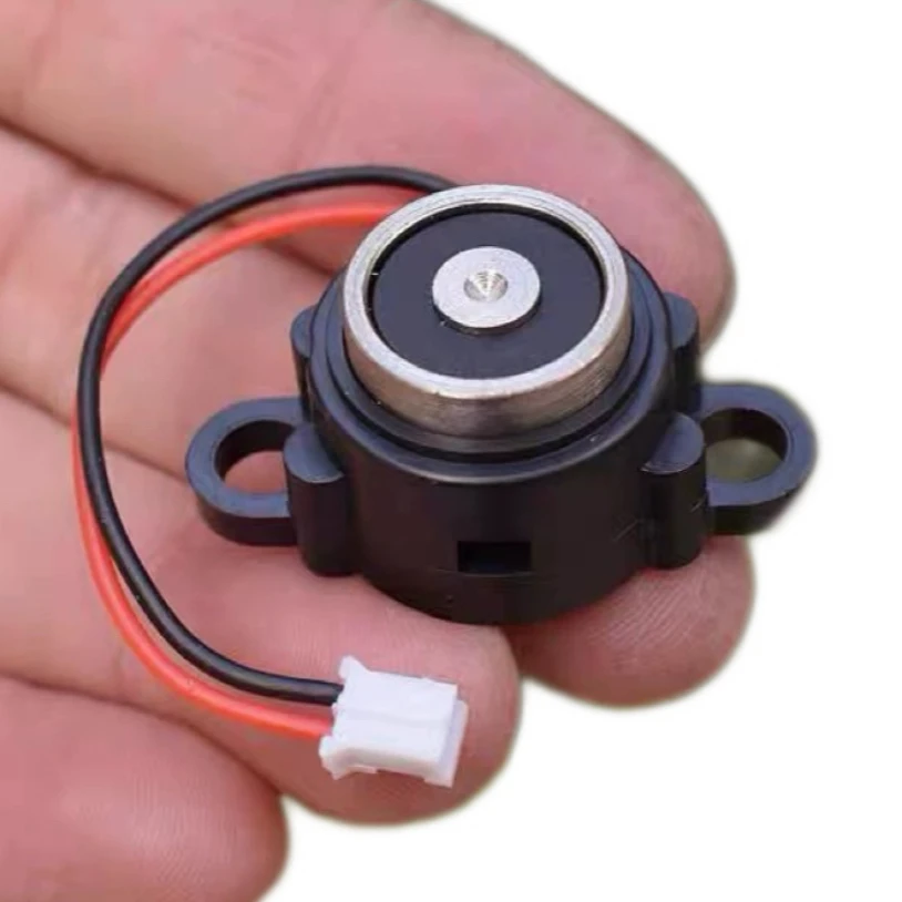 แม่เหล็กไฟฟ้าลดพลังงาน DC 5V-6V พร้อมแม่เหล็กแรงสูงในตัว เส้นผ่านศูนย์กลางภายนอก 16 มม. ล้างอํานาจแม่เหล็กเมื่อมีพลังและทําให้แม่เหล็ก 1