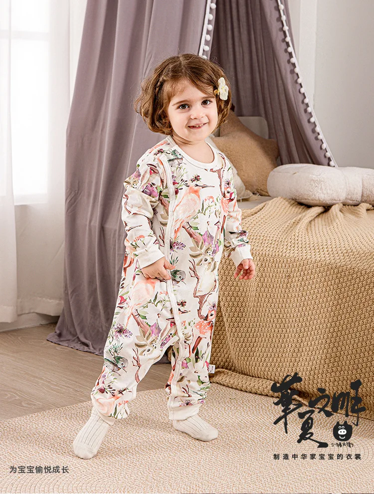 Newborn Jumpsuit Clothes Baby Boys Girls Cotton Long Sleeve Romper 0-6 Month