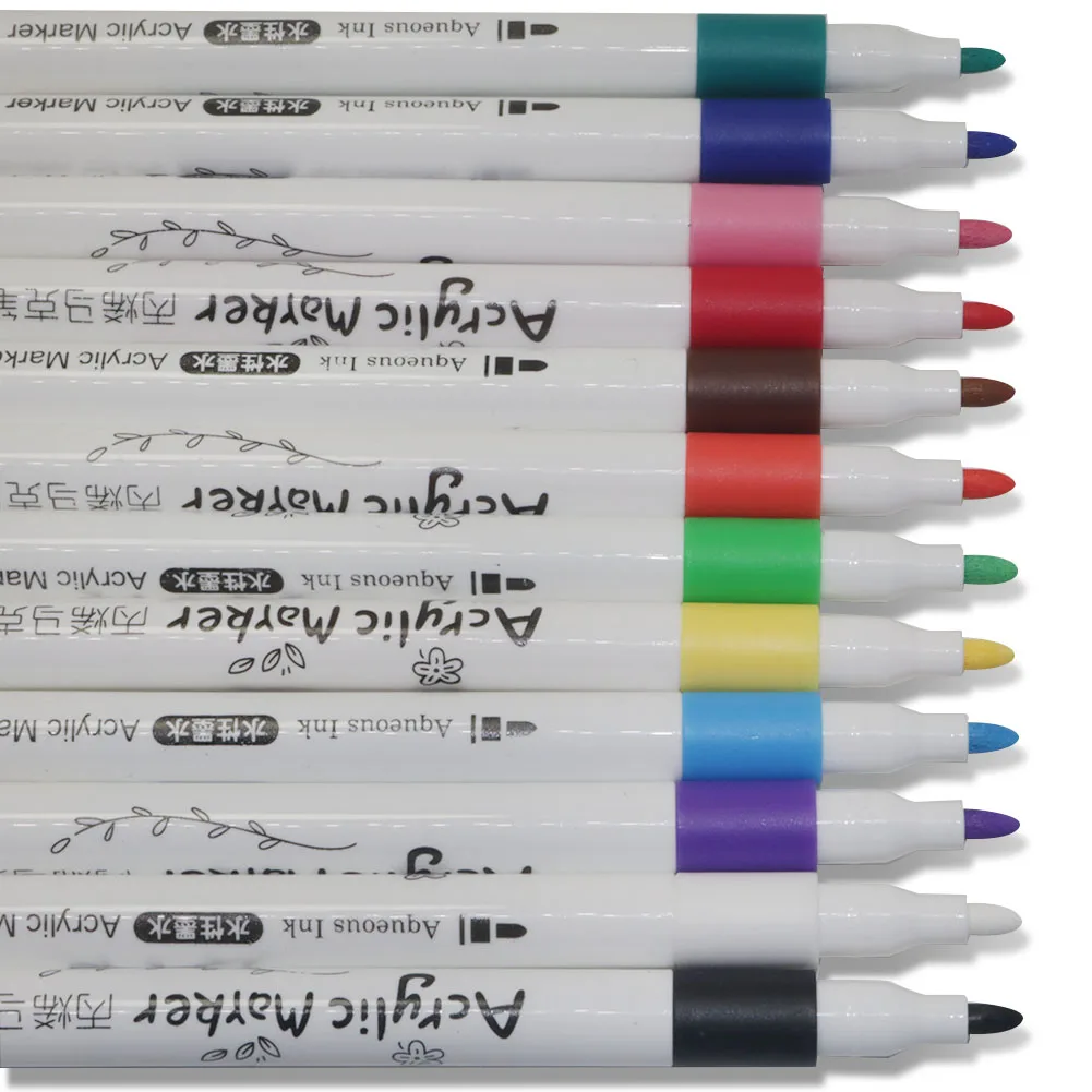 Children's Water-based Acrylic Marker Pen 12 Pcs