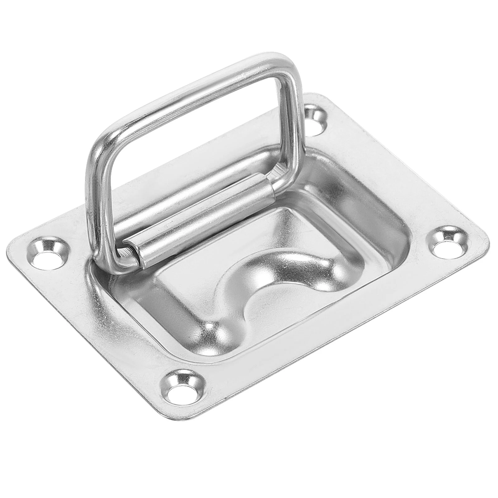 

Marine Latch Stainless Boat Hatch Grip Kitchen Cabinet Handles Yacht Accessory for Door Knobs Ring Major Pulls
