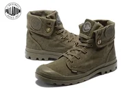 Original PALLADIUM Pallabrouse vert baskets tourner hommes femmes vêtements de travail bottines toile chaussures décontractées chaussures de marche Eur39-45 3