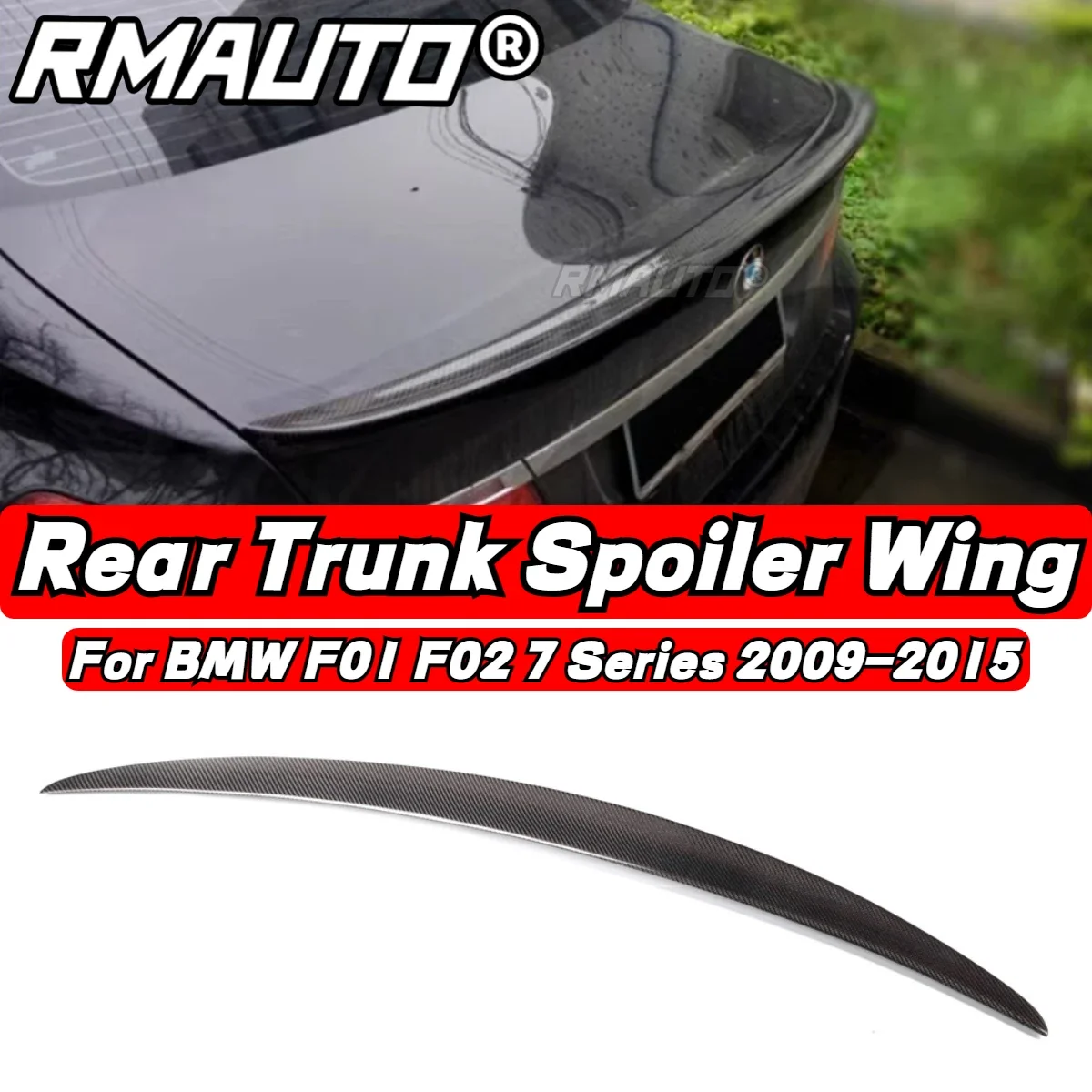 

Автомобильный спойлер F01 из натурального углеродного волокна для BMW F01 F02 7 серии 2009-2015