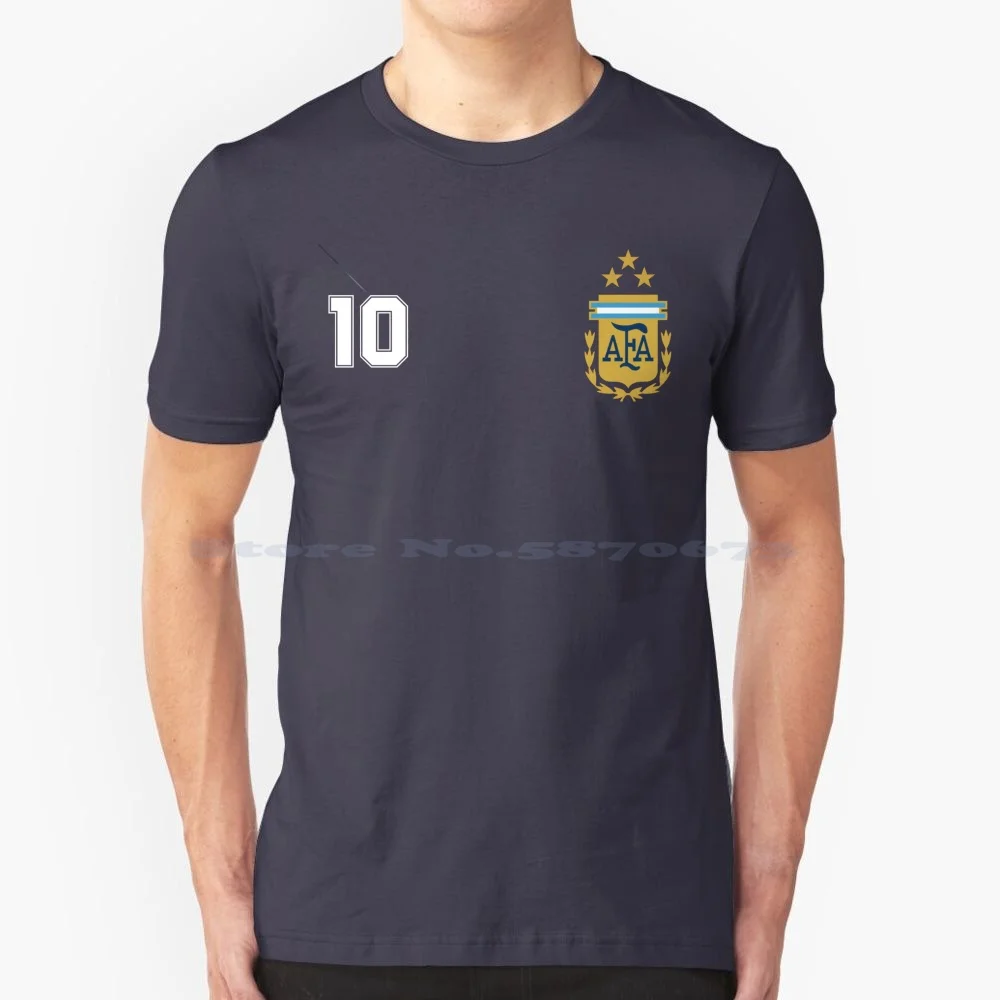 Argentina Soccer Team Three Stars T Shirt 100% Cotone Tee Argentina Soccer Argentina Futbol Argentina Logo Argentina 2022