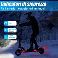 JOYOR T10 Trottinette electrique adulte, Double moteur 1000W, Batterie 60V 18Ah, Pneu 10'', Autonomie 75 km, Vitesse max 25 km/h 4