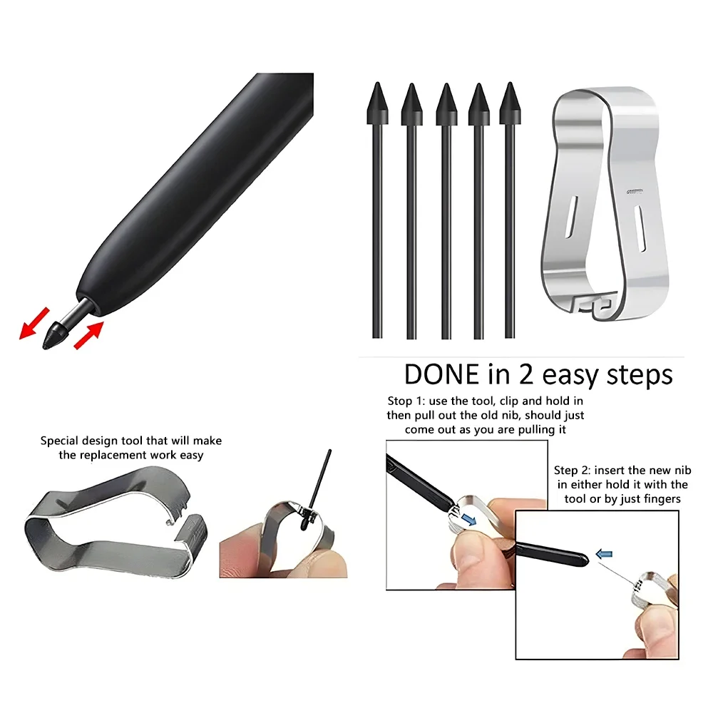 Stylus Pen Touch S Pen with Tips/Nibs - No Bluetooth