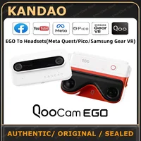 Kandao QooCam EGO 3D Camera, 3840*1080 MP4 video,can be viewed on mainstream 3D viewing devices (PICO4/META QUEST 3/Apple Vision 1