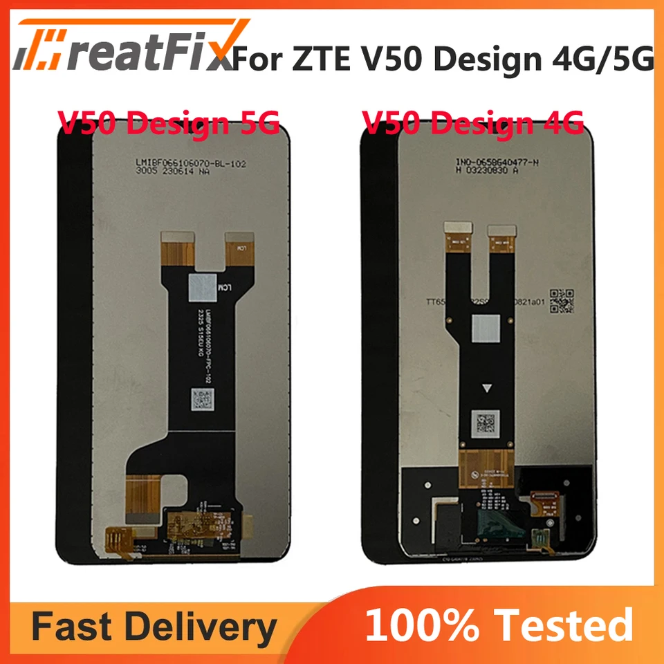 Original For ZTE Blade V50 Design 4G 8050 LCD Display Screen Touch