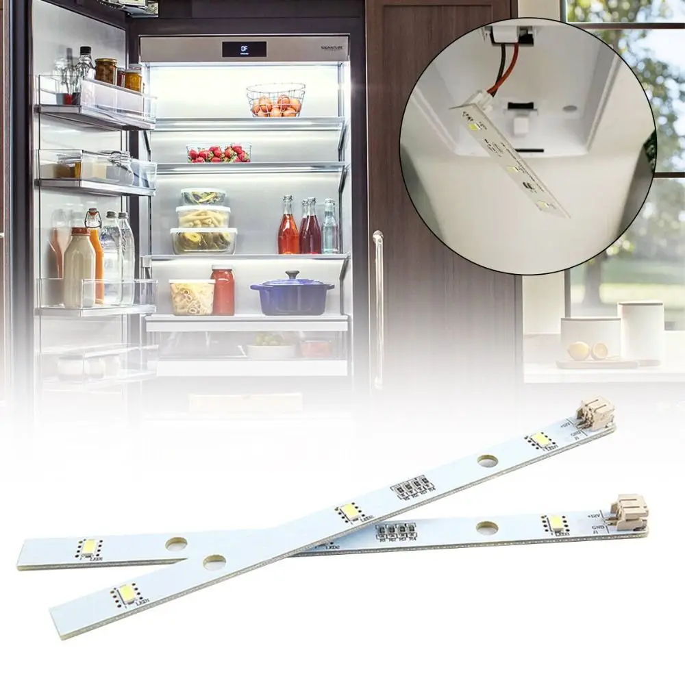 2x LED Fridge Strip Light for Rongsheng Hisense Refrigerator Enhanced Lighting