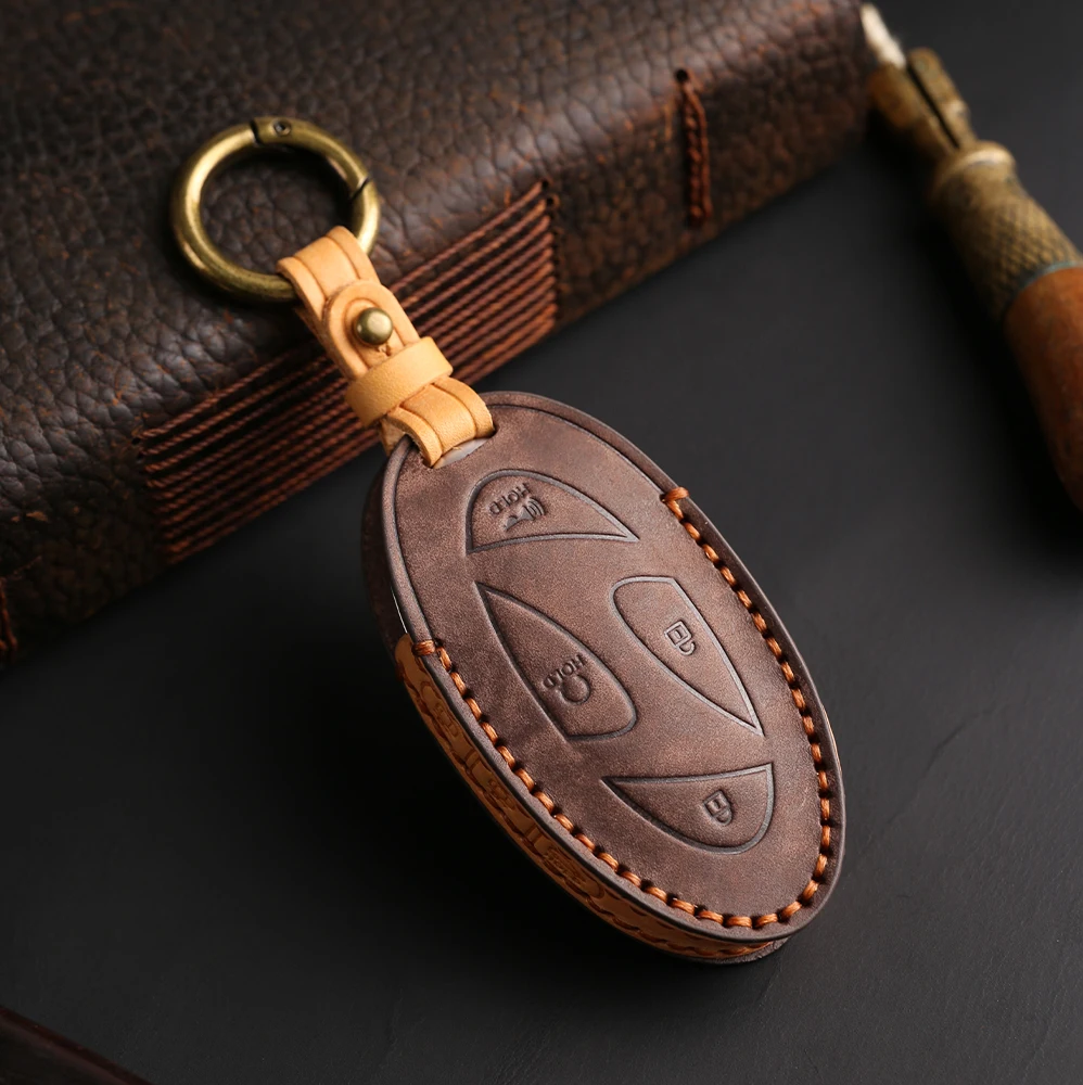 5 7 Buttons Zinc Alloy Silicone Car Key Case Cover For Hyundai Kona Ev Grandeur GN7 IONIQ 6 2023 2024 Remote Key Protect Shell - 34