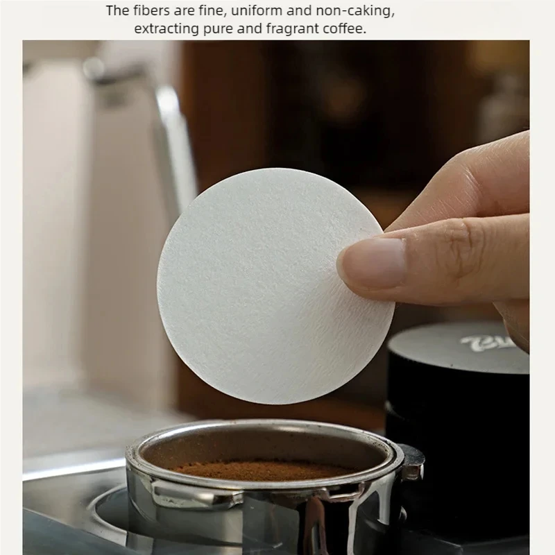 Xiaomi Youpin Coffee Filter Paper Espresso Paper Filters 51mm 53mm 58mm 100pcs Puck Screen Portafilter Machine Tools Filters New