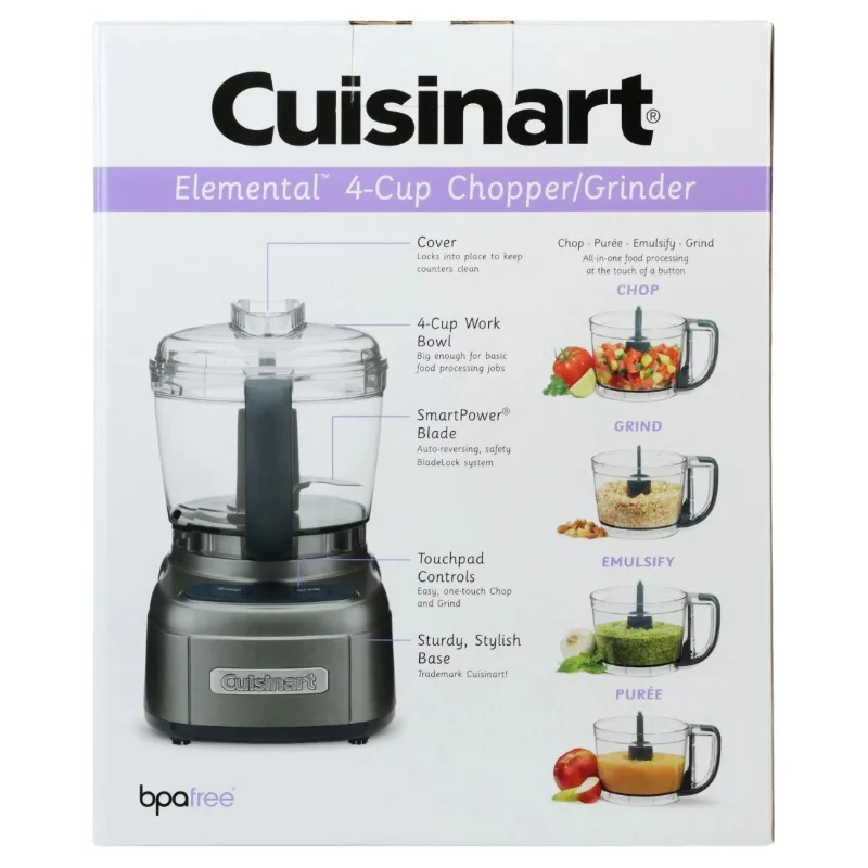 Cuisinart Elemental 4 Cup Food Chopper Grinder
