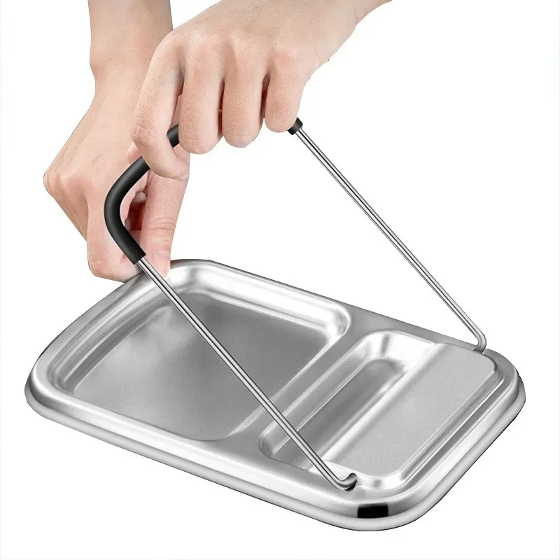304 Stainless Steel Desktop Pot Lid Storage Bracket Foldable Kitchen Storage Rack Multi-functional Pot Shovel Rack Storage Rack 3