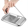304 Stainless Steel Desktop Pot Lid Storage Bracket Foldable Kitchen Storage Rack Multi-functional Pot Shovel Rack Storage Rack 3