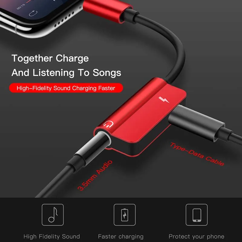 

Usb Type C To 3.5mm Jack TypeC Audio Splitter Headphone Cable For Earphone Aux 3.5 Adapter Charger