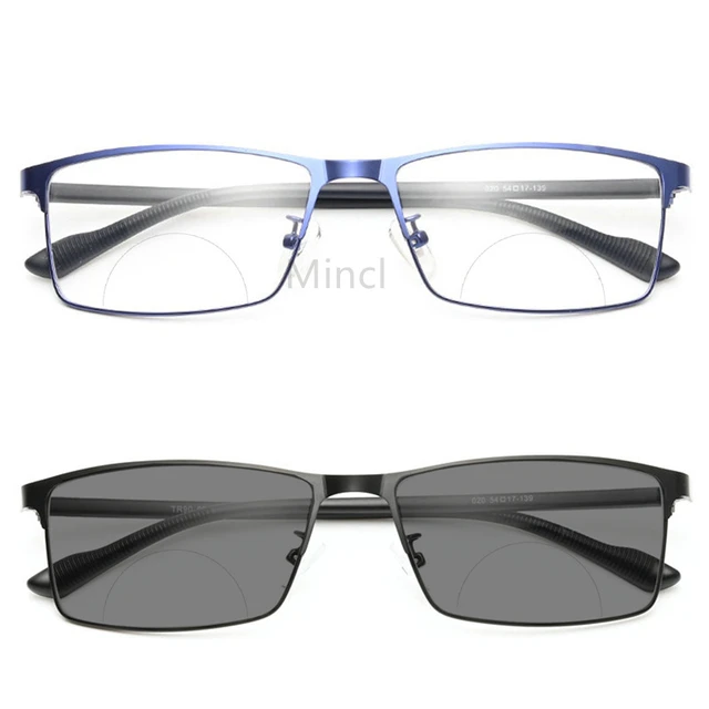  mincl Transition Photochromic Square Frame Full Lens