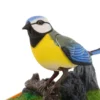 Voice Control Birdcage Toy Tots Toys Realistic Sounds Decorate Plastic Talking Chirping Parrot 4