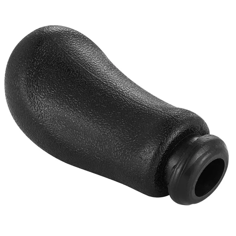 Universal 5-Speed Black Gear Shift Knob with Dust-Proof Cover