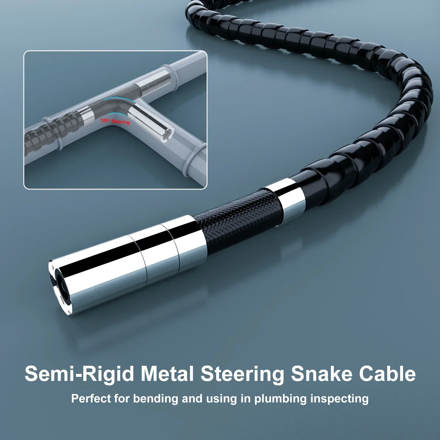 8.5mm 내시경 카메라 와이파이 4.5인치 IPS LCD 산업용 보어스코프 3.7V 6000mAh 비디오 내시경