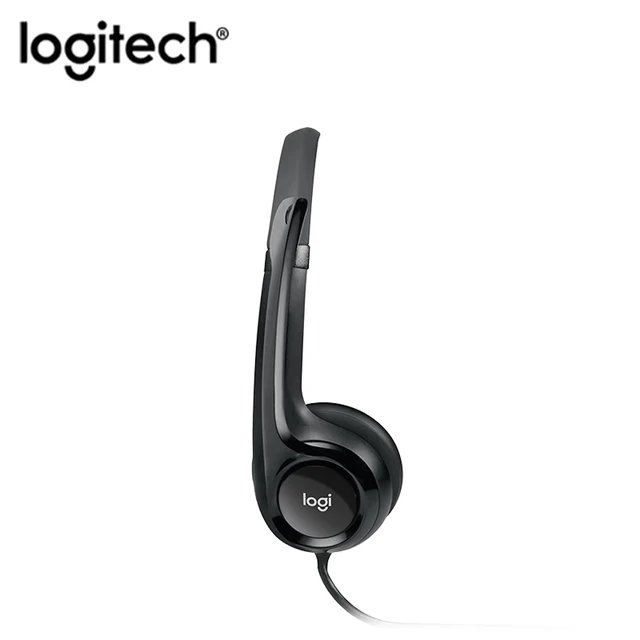 Logitech H390 USB Wired Headset Stereo Headphones with Noise-Cancelling Microphone For PC/Mac/Laptop - Image 5
