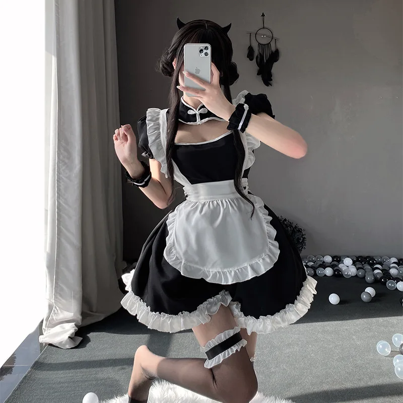 KURTIK Donne Y2k Sexy Fuori Spalla Romper Corto Abiti Da Sera Linea A Manica A Sbuffo Mini Abito Altalena Fluida Abito Club Con Volant Nero M 127419755 - Foto 12